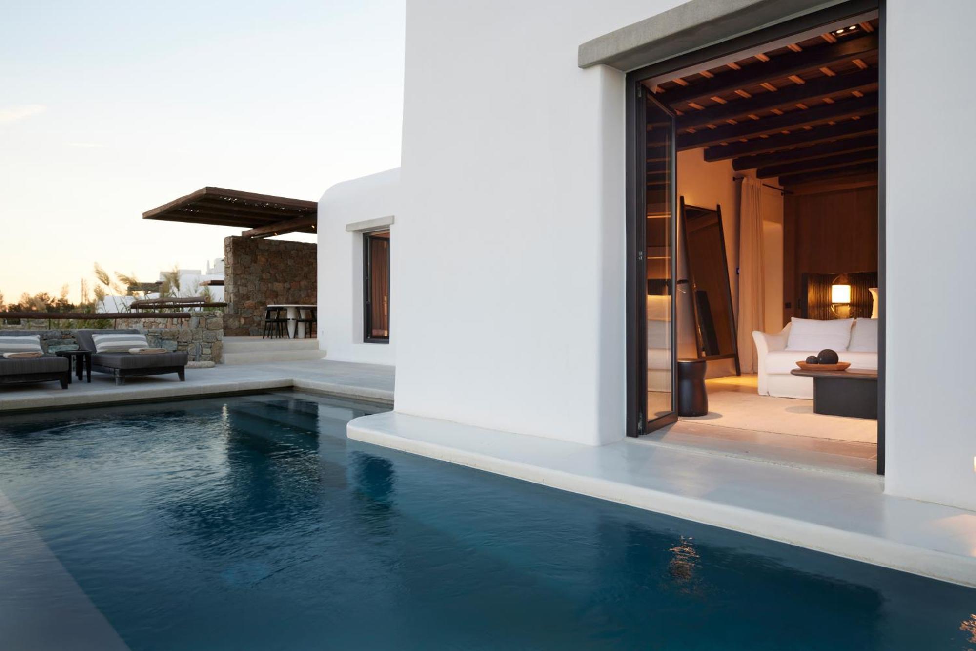 Kalesma Mykonos Hotel Ornos  Buitenkant foto