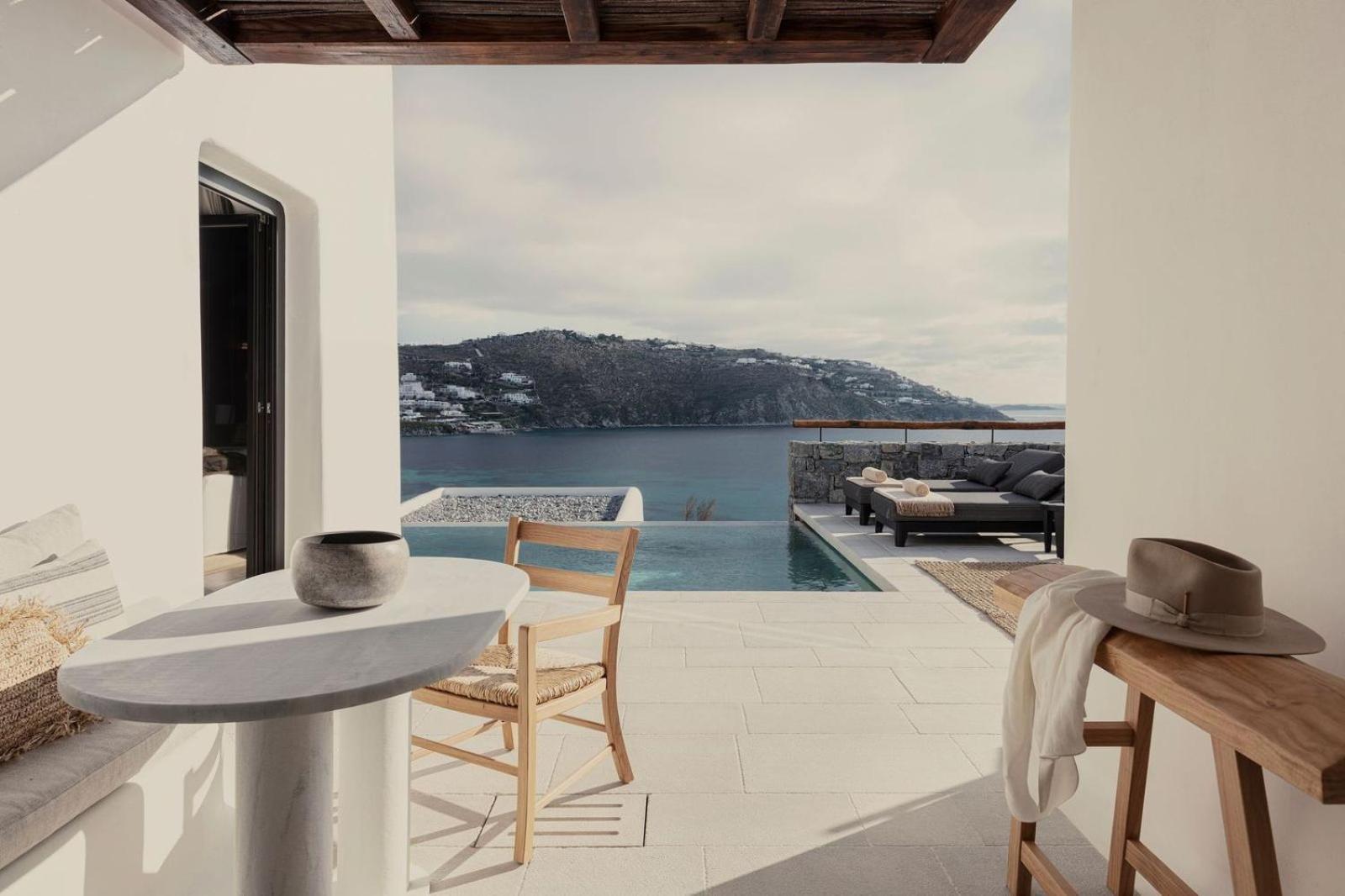 Kalesma Mykonos Hotel Ornos  Kamer foto