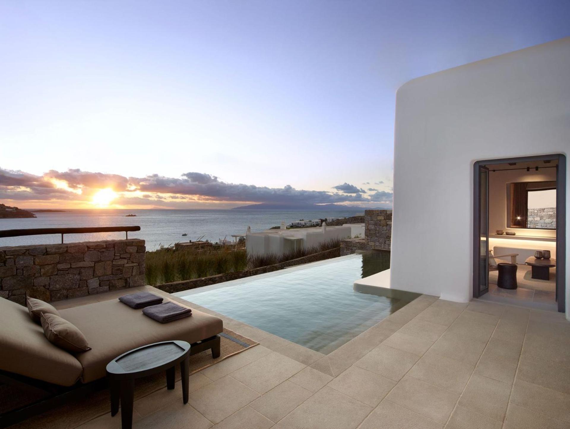 Kalesma Mykonos Hotel Ornos  Kamer foto