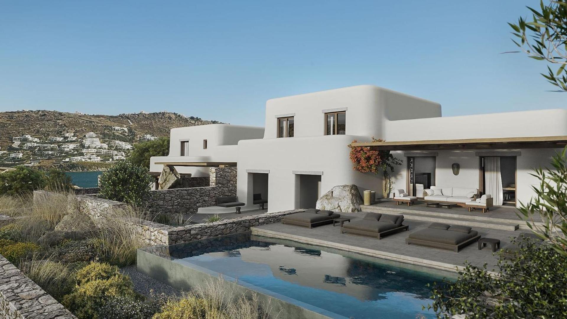 Kalesma Mykonos Hotel Ornos  Kamer foto